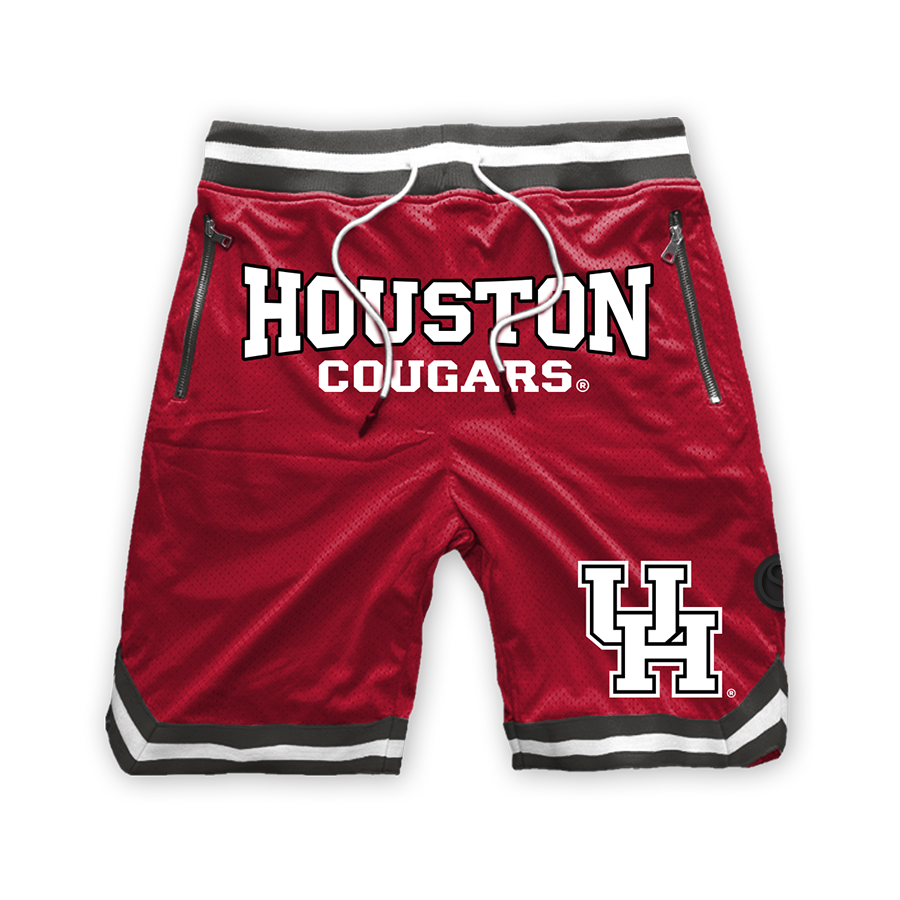 Houston Cougars Poly Mesh Shorts