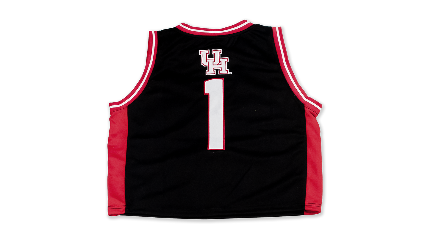 Houston Cougars Fashion Cropped Basketball Jersey