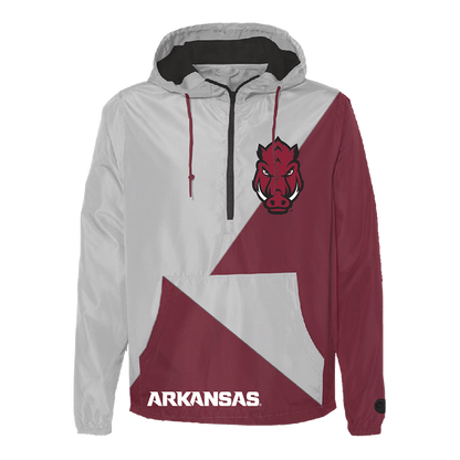 Arkansas Razorbacks Two Tone Windbreaker