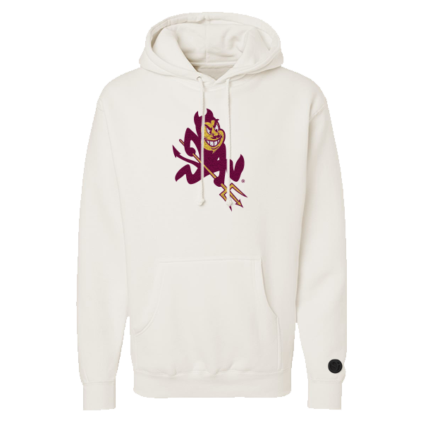 Arizona State Sun Devils Mascot Bone Chenille Pullover Hoodie
