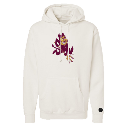 Arizona State Sun Devils Mascot Bone Chenille Pullover Hoodie
