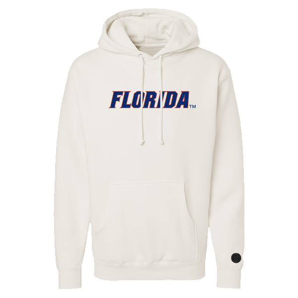 Florida Gators Bone Chenille Pullover Hoodie