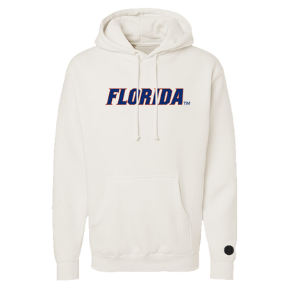 Florida Gators Bone Chenille Pullover Hoodie