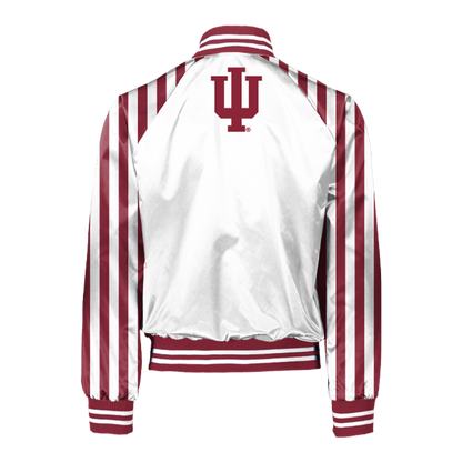 Indiana Hoosiers Candy Stripe Coach Jacket