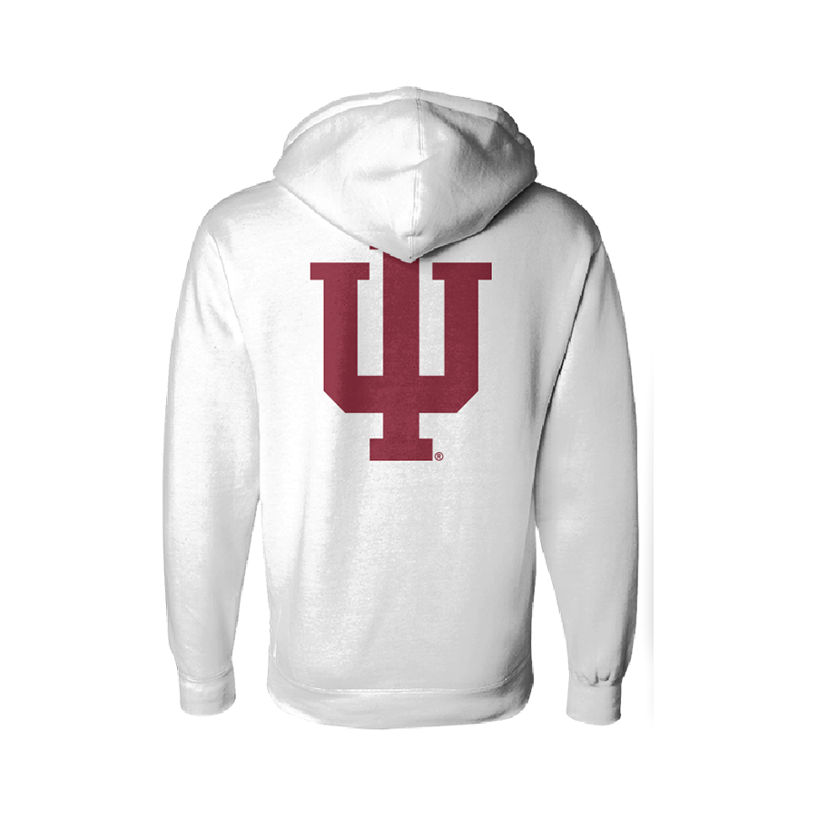 Indiana Hoosiers Candy Stripe Fade Hoodie