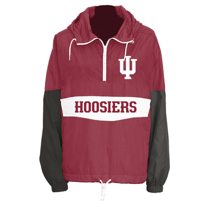 Indiana Hoosiers Retro Pullover Windbreaker