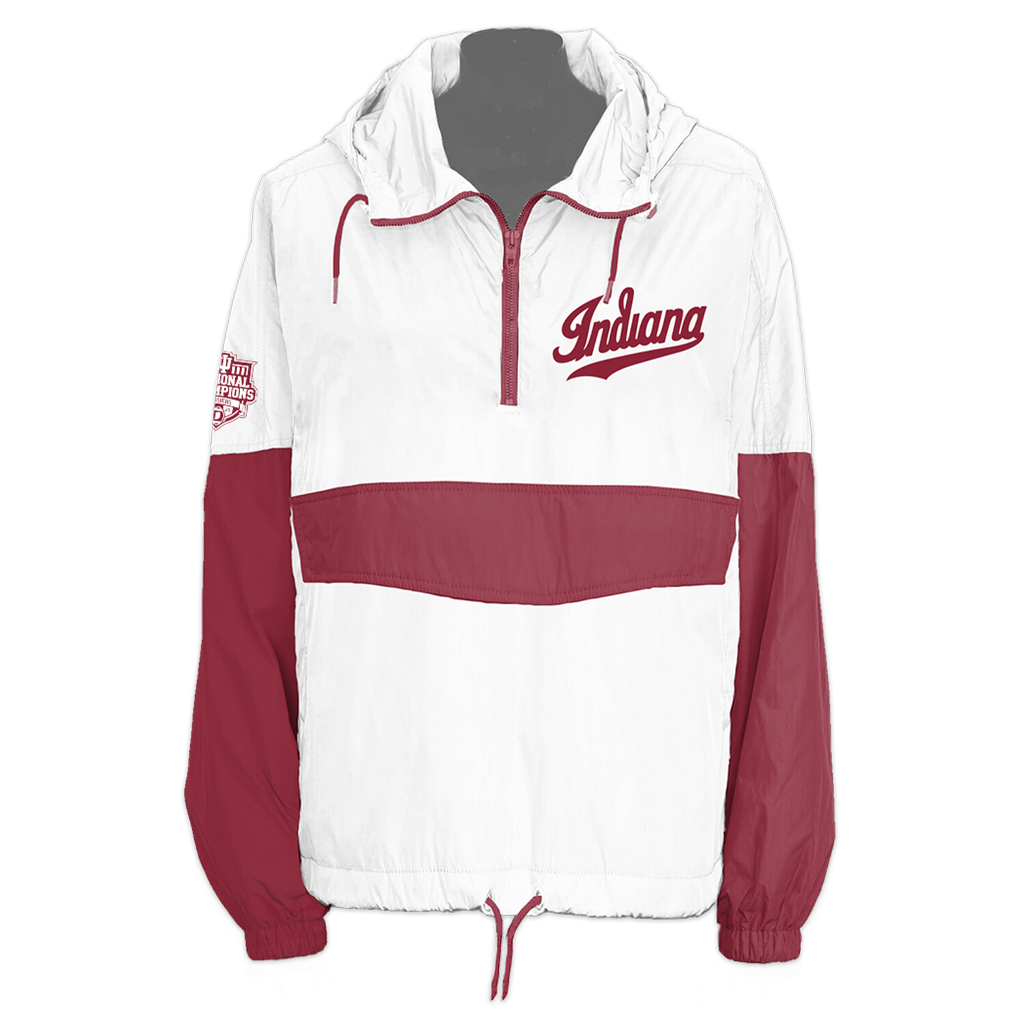 Indiana Hoosiers NC Retro Pullover Windbreaker