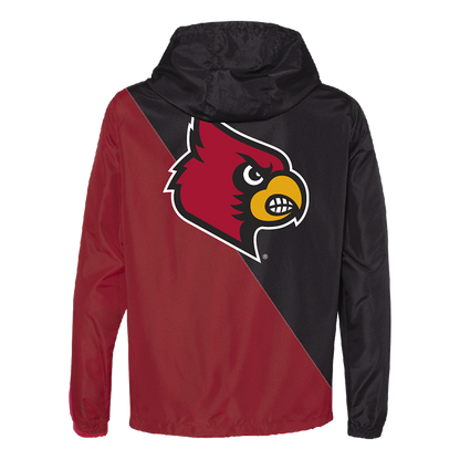 Louisville Cardinals Two Tone Windbreaker