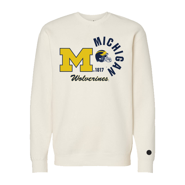 Michigan Wolverines Retro Blink Sweatshirt