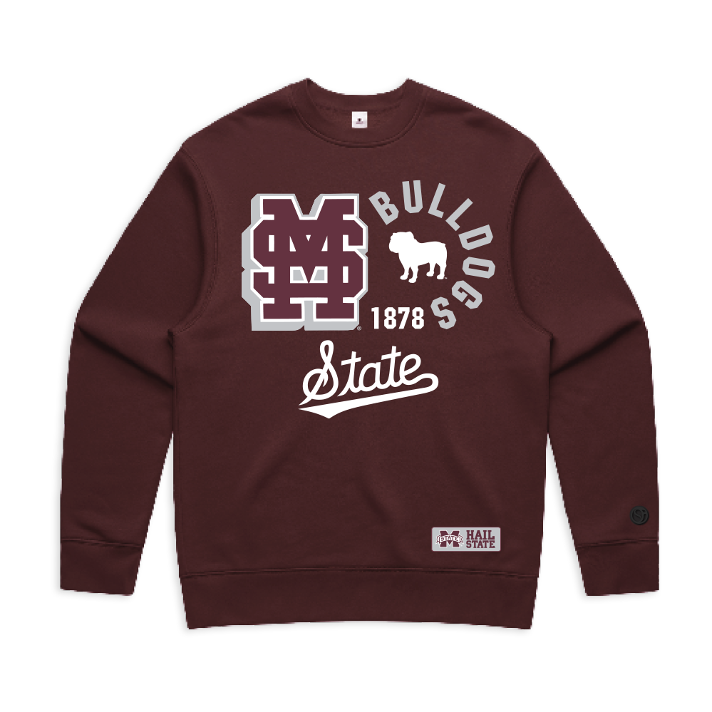 Mississippi State Bulldogs Retro Blink Sweatshirt