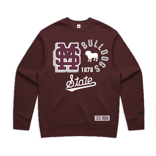 Mississippi State Bulldogs Retro Blink Sweatshirt