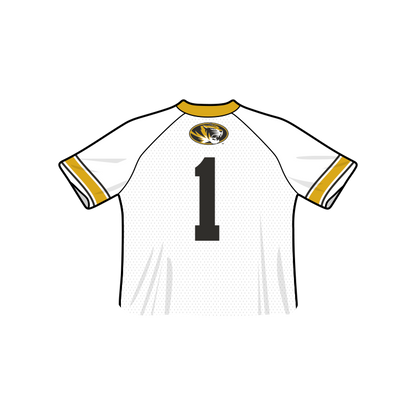 Mizzou Tigers Fashion Cropped Football Jersey