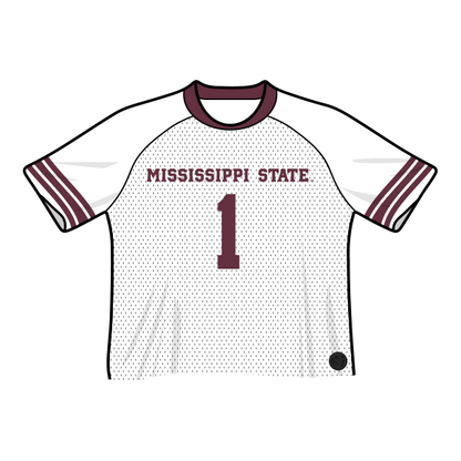Mississippi State Bulldogs Fashion Cropped Football Jersey