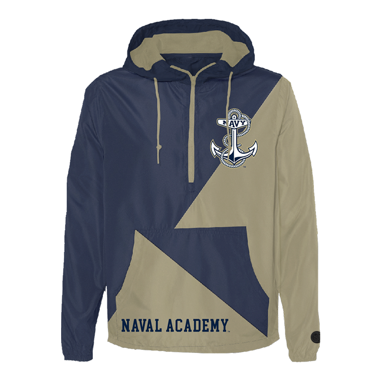 Navy Midshipmen Two Tone Windbreaker