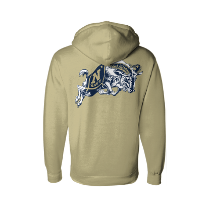 Navy Midshipmen Fade Hoodie