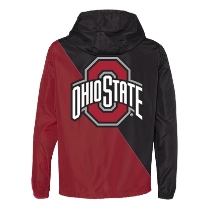 Ohio State Buckeyes Two Tone Windbreaker