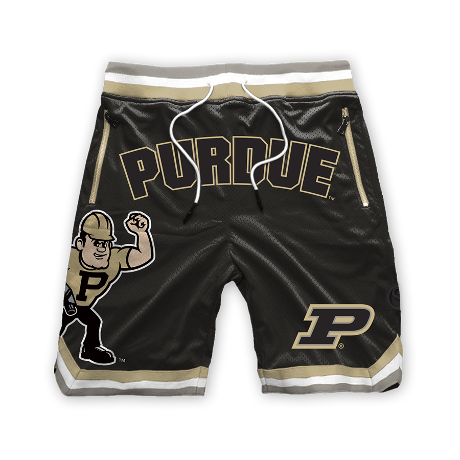 Purdue Boilermakers Poly Mesh Shorts