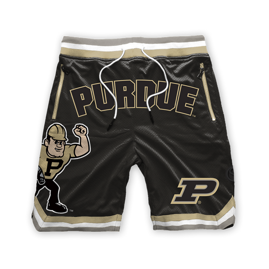 Purdue Boilermakers Poly Mesh Shorts