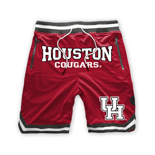 Houston Cougars Poly Mesh Shorts