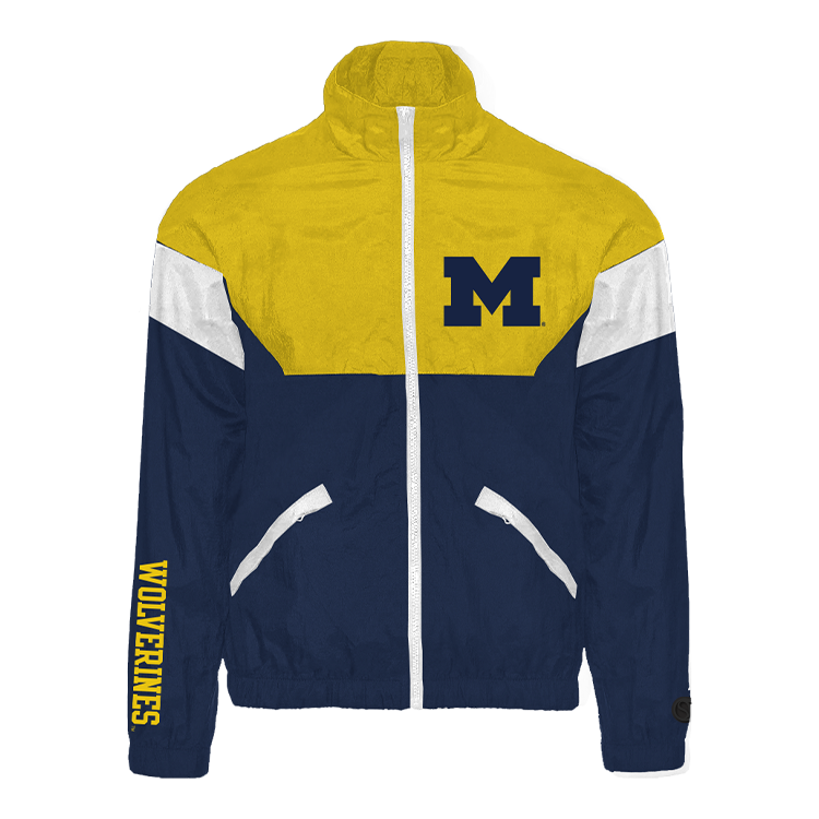 Michigan Wolverines Retro Track Jacket