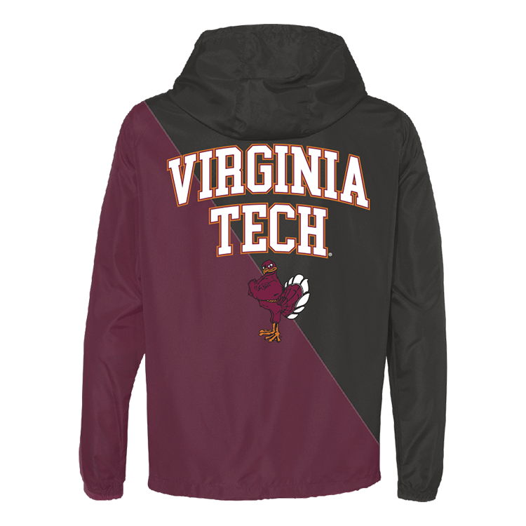 Virginia Tech Hokies Two Tone Windbreaker