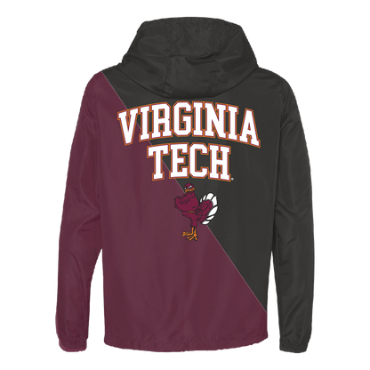 Virginia Tech Hokies Two Tone Windbreaker