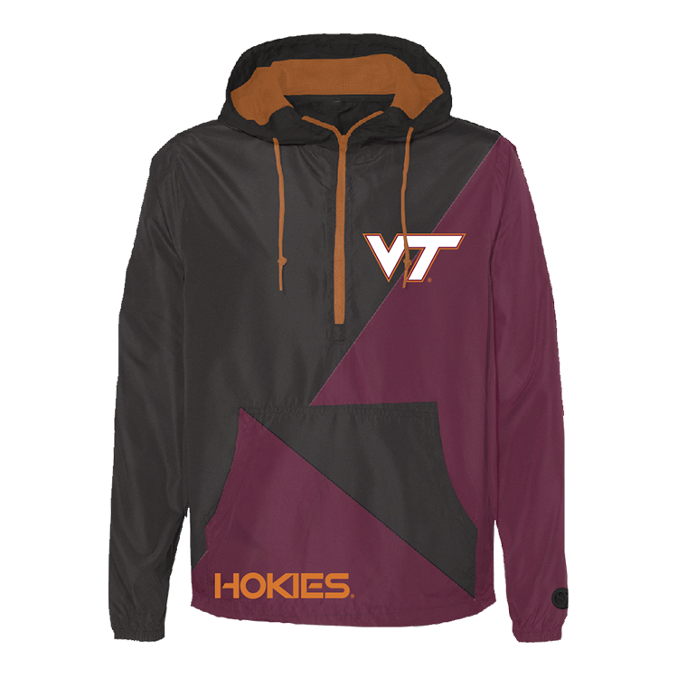 Virginia Tech Hokies Two Tone Windbreaker