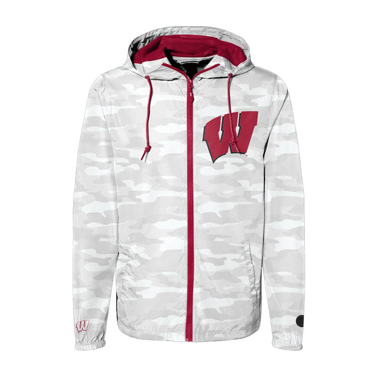 Wisconsin Badgers Camo Jacket