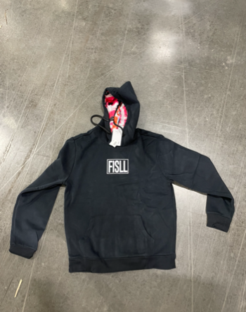 Fleece Hoodie - FISLL - BLK
