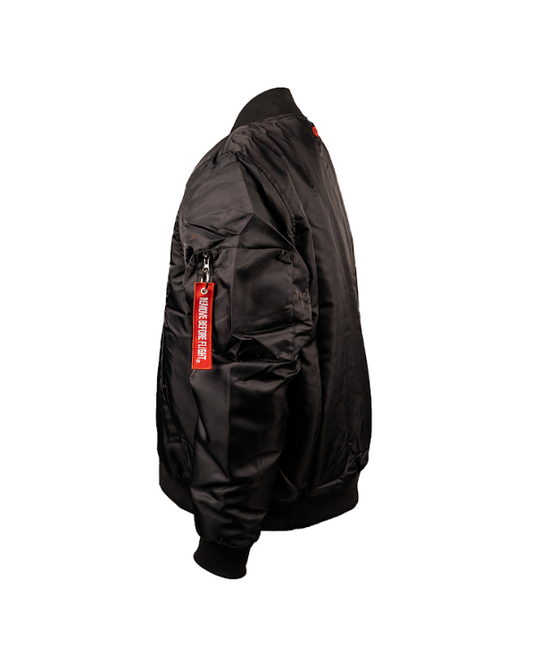 Flight Jacket - BULLS - BLK