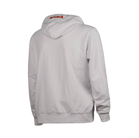 Moroccan Tapestry Applique Logowoman Hoodie - WNBA - WHITE