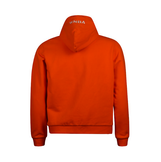 Moroccan Tapestry Applique Logowoman Hoodie - WNBA - ORANGE