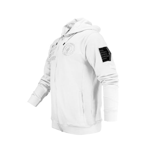 FISLL Fundamentals Zip-Up Hoodie - FISLL - WHITE