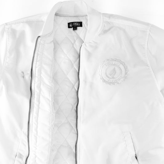 FISLL Fundamentals Aviator Jacket - FISLL - WHITE
