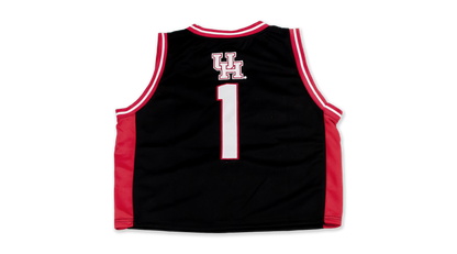 Houston Cougars Fashion Cropped Basketball Jersey