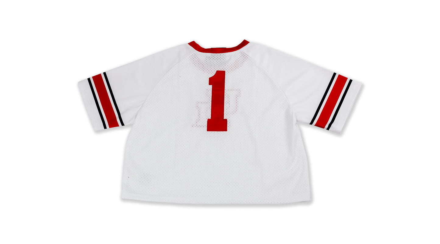 Houston Cougars Fashion Cropped Football Jersey