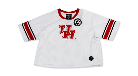 Houston Cougars Fashion Cropped Football Jersey